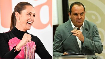 La precandidata presidencial de Morena