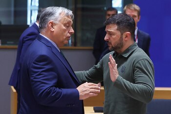 Orban y Zelensky se encontraron