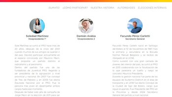 La nueva página web del
