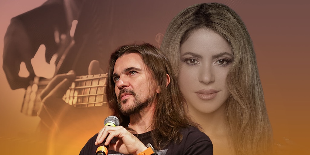 Shakira y Juanes, la historia detrás de la supuesta rivalidad que dividió a sus fans - Infobae