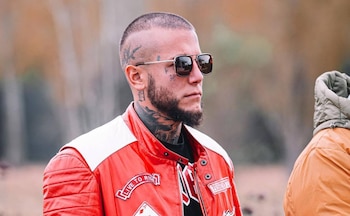 Alex Caniggia antes de la