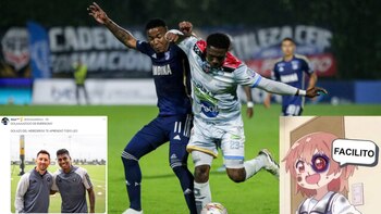 Los mejores memes que dejó la victoria de Millonarios por 2-1 ante Fortaleza en la fecha 14 de la Liga BetPlay I-2024 - crédito redes sociales