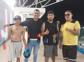 Los hinchas de Santa Fe