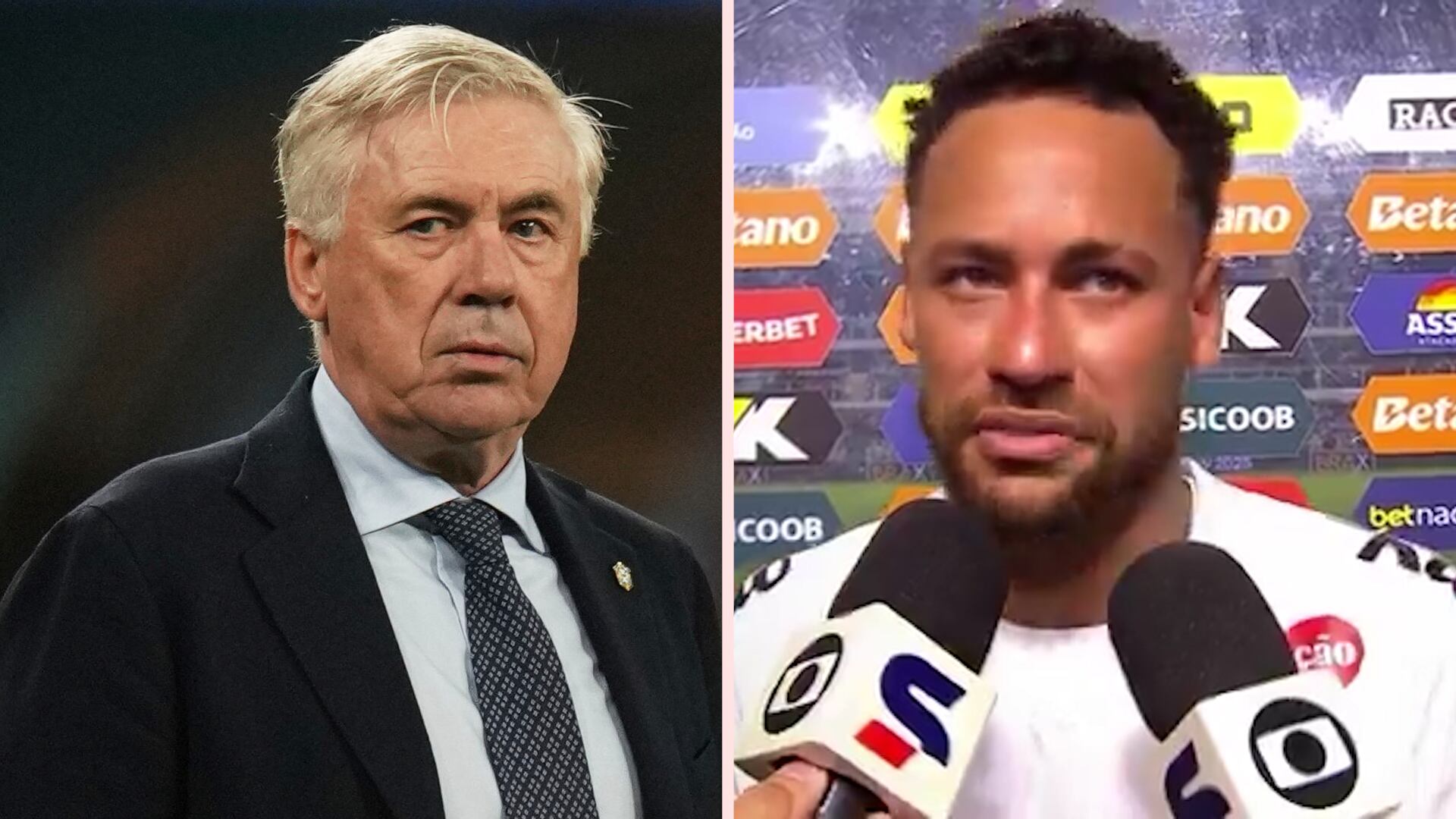 Ancelotti volvió a explicar por qué Neymar no forma parte de la convocatoria de Brasil para la próxima fecha FIFA