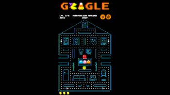 El doodle de PAC-MAN está
