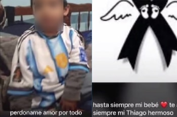 La madre de Thiago Altamirano el bebe de 2 años fallecido en Salta