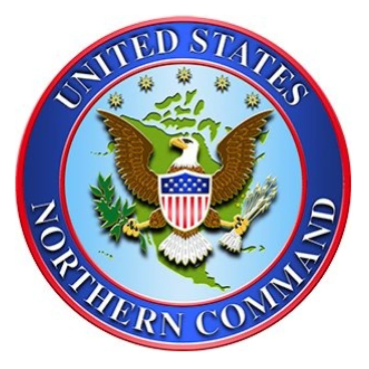 Logo del Comando Norte de Estados Unidos. Crédito: Redes Sociales
