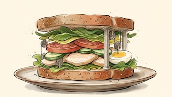 Qué tener en cuenta al preparar sándwiches cuando se busca controlar la glucosa