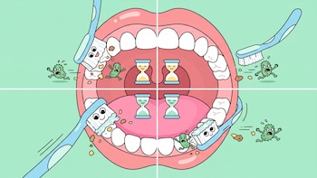 Cómo es la “regla de los dos minutos”, el hábito que promete organizar la higiene bucal diaria