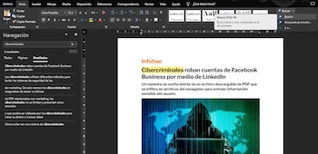 Buscar palabras en Microsoft Word
