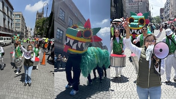 Vecinos de Ecatepec se manifiestan nuevamente frente a la Suprema Corte: exigen agua potable limpia