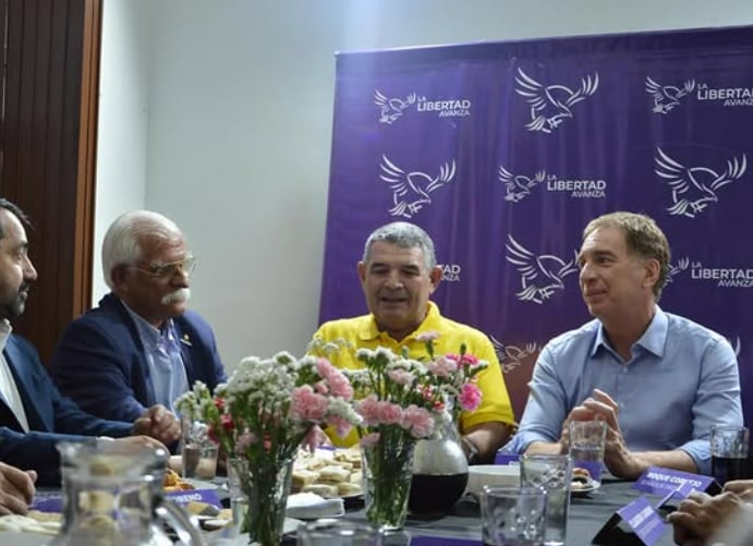 Diego Santilli y Alfredo Olmedo