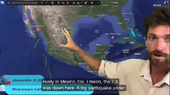 Stefan Burns incluyó a México en una región que, según su análisis, debe mantenerse preparada ante nuevos movimientos.