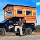 Construyó una “cabaña rodante” y recorre el país en su camioneta 4x4: “Dejé mi profesión en pausa, no tengo fecha de regreso”