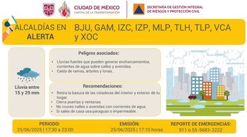 Nueve alcaldías de la Ciudad