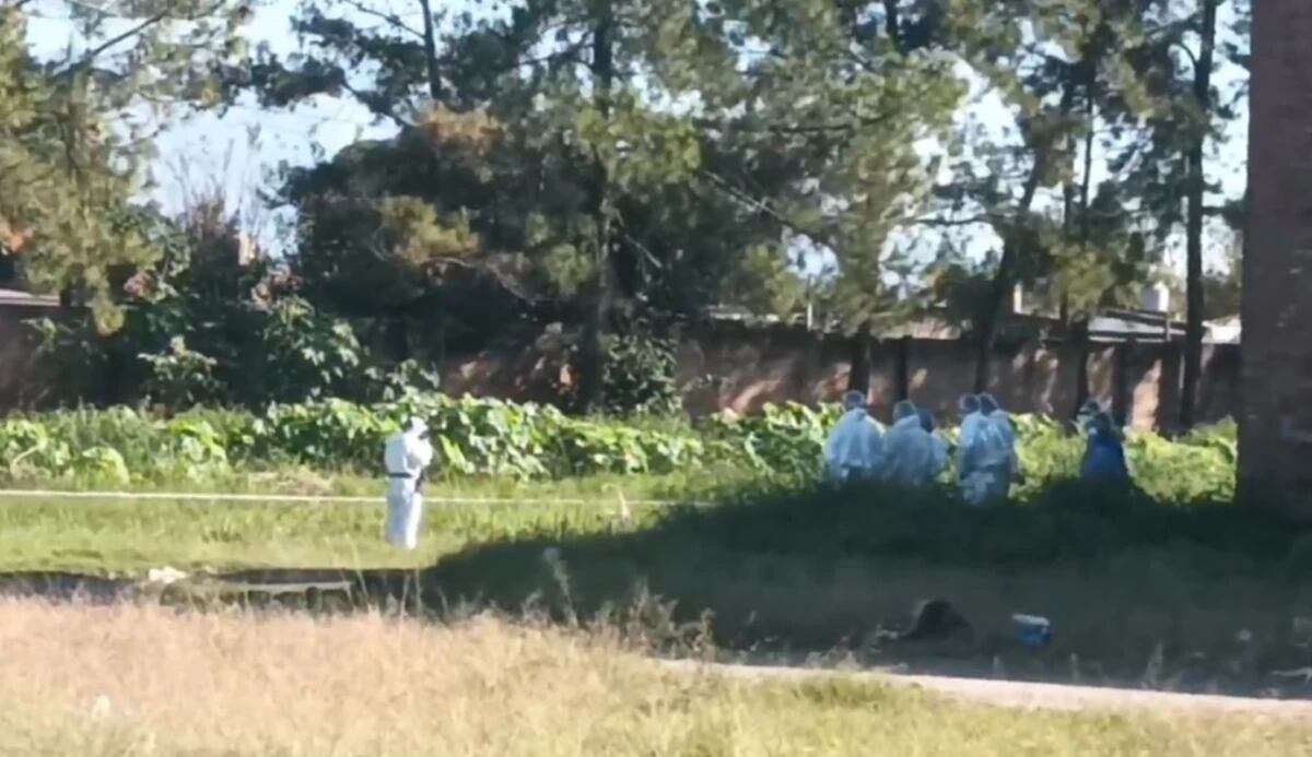 La zona en donde fue encontrado el cuerpo de la víctima (Gentileza: La Gaceta)