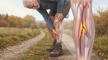 Enfermedad arterial periférica: cuándo el dolor en las piernas es una señal de alarma