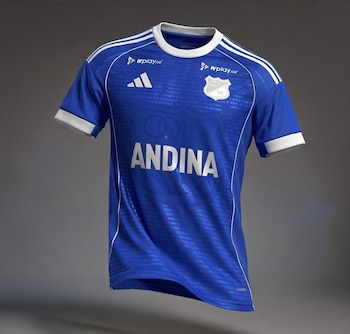 La nueva camiseta de Millonarios