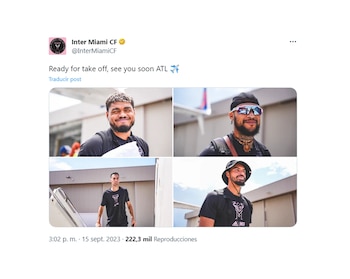 El tuit del Inter Miami