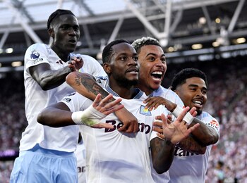 Aston Villa debutó con victoria en la Premier League - crédito Tony O Brien/REUTERS/