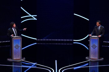 El candidato oficialista y ministro