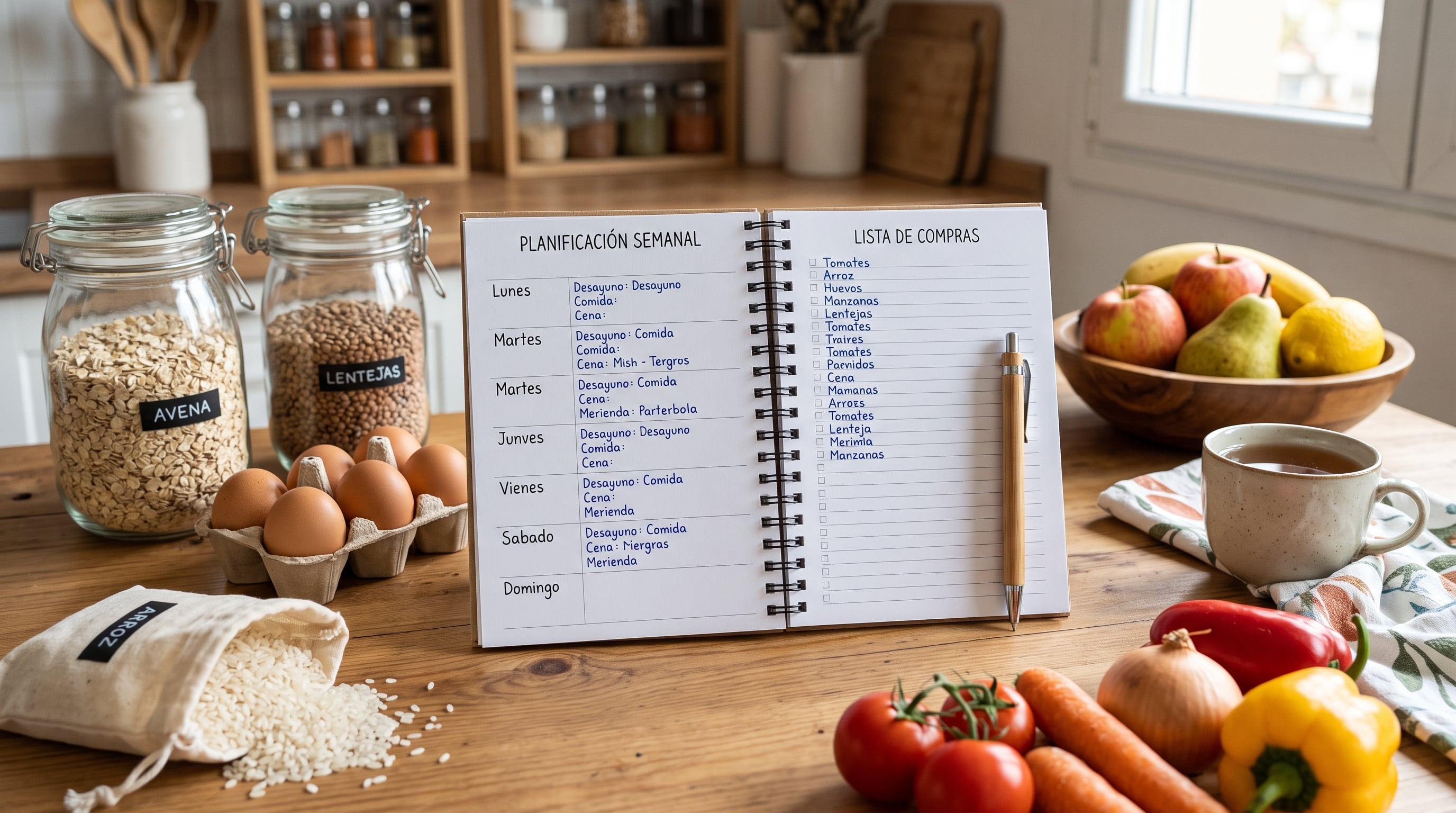 Una lista elaborada a partir del menú semanal ayuda a evitar productos duplicados y a ordenar el gasto en el supermercado (Imagen Ilustrativa Infobae)