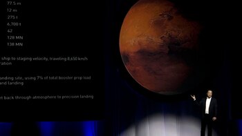 Musk en el Congreso Astronáutico