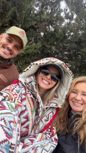 Mauro Icardi volvió a acompañar a un hijo de la China Suárez en una actividad deportiva, después de haber alentado a Rufina Cabré en hockey