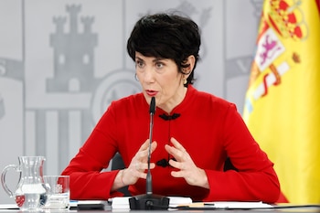 La ministra de Inclusión, Seguridad
