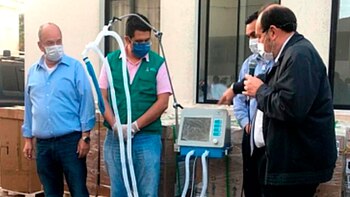 La presentación de la llegada