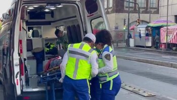 Paramédicos recibieron el llamado de