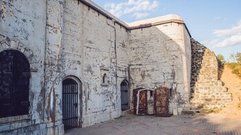 Las ruinas de la fortaleza