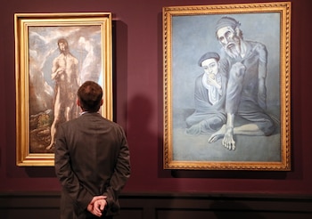 Una exposición en un museo. (EFE)