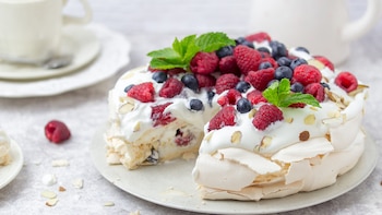 Receta de pavlova, rápida y