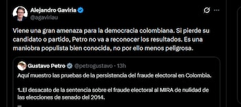 Alejandro Gaviria aseguró que el