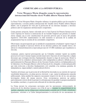 Víctor Mosquera Marín Abogados