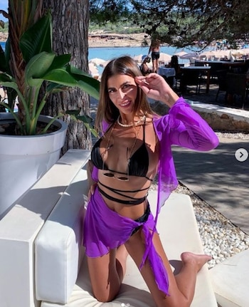 Jumelles ro, una de las mujeres que acompañó a James Rodríguez en un yate en Ibiza