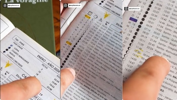 El almanaque combina fases de