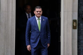 El primer ministro Abdul Hamid