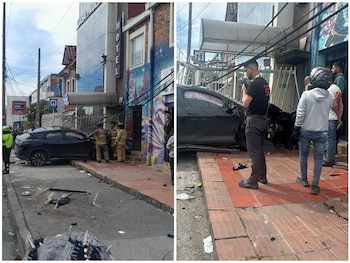 Un vehículo descontrolado arrolló a