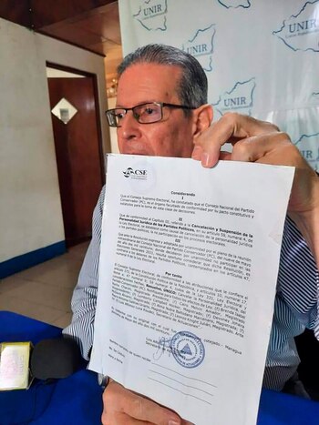 Alfredo César, presidente del Partido