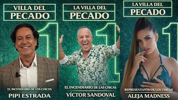 Tres de los colaboradores de