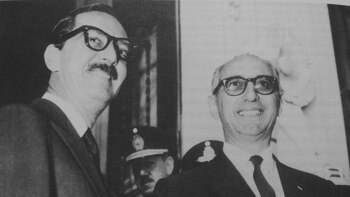 Arturo Frondizi y Janio Quadros,