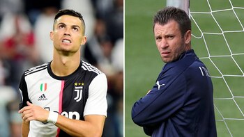 El italiano habló de la situación que protagonizó Ronaldo
