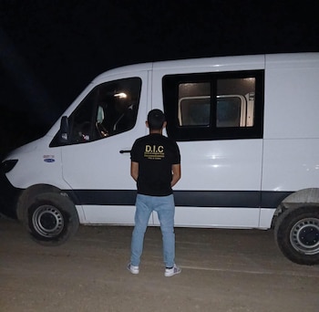 La camioneta robada y recuperada