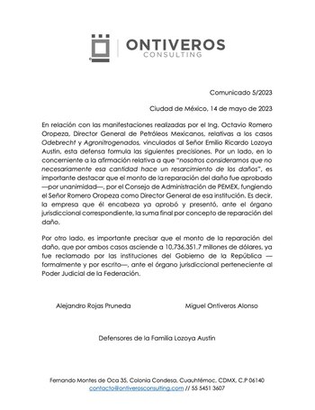 El documento fue compartido por