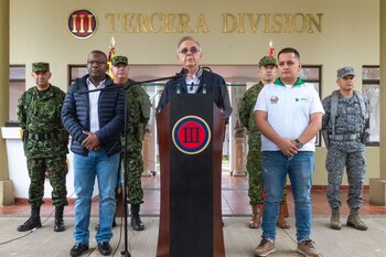 l ministro de defensa, Iván Velásquez, lideró un consejo de seguridad desde la ciudad de Popayán, en el cual se anunció el plan especial de seguridad para el municipio de Argelia.