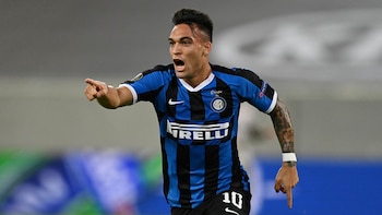 Lautaro Martinez jugará la final