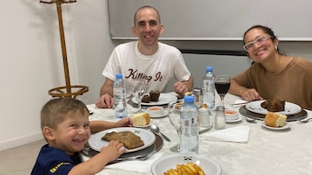 Nahuel Gallo cenó con su