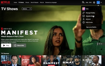 Para séries e filmes,